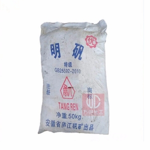 明礬，工業(yè)明礬，KAl(SO?)?·12H?O